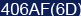 406AF(6D) Product Page