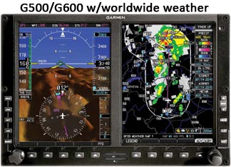 G500/G600 w/ Worldwide Weather