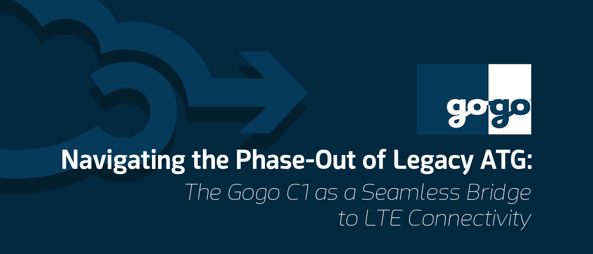 GoGo C1 - The replacement for Legacy ATG .