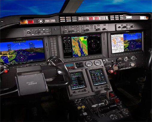 Garmin G5000 equipped cockpit
