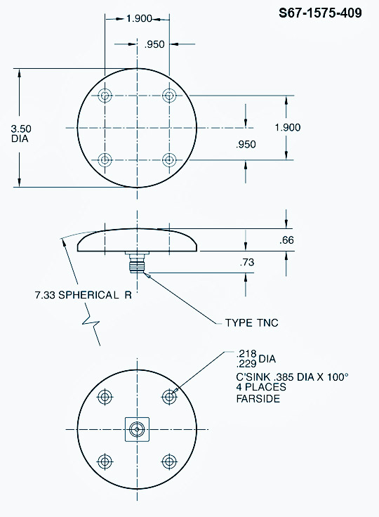 S67-1575-160 footprint