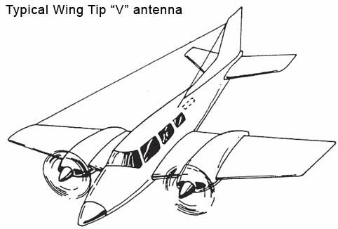 Wing Tip V Antenna