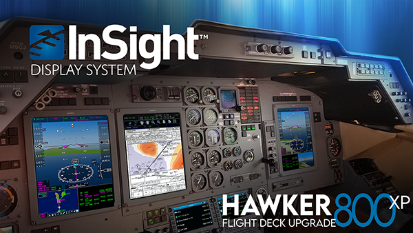 Hawker 800 EFIS Panel