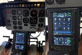 BELL 206L Garmin Avionics Package Installation