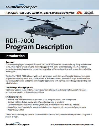 Preview picture showing first page of the Program Description PDF