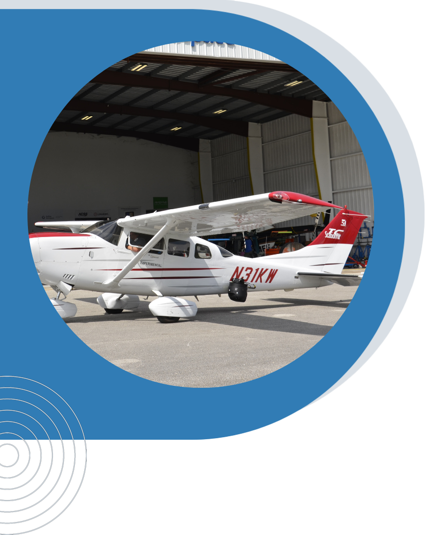 cessna 206 with mount
