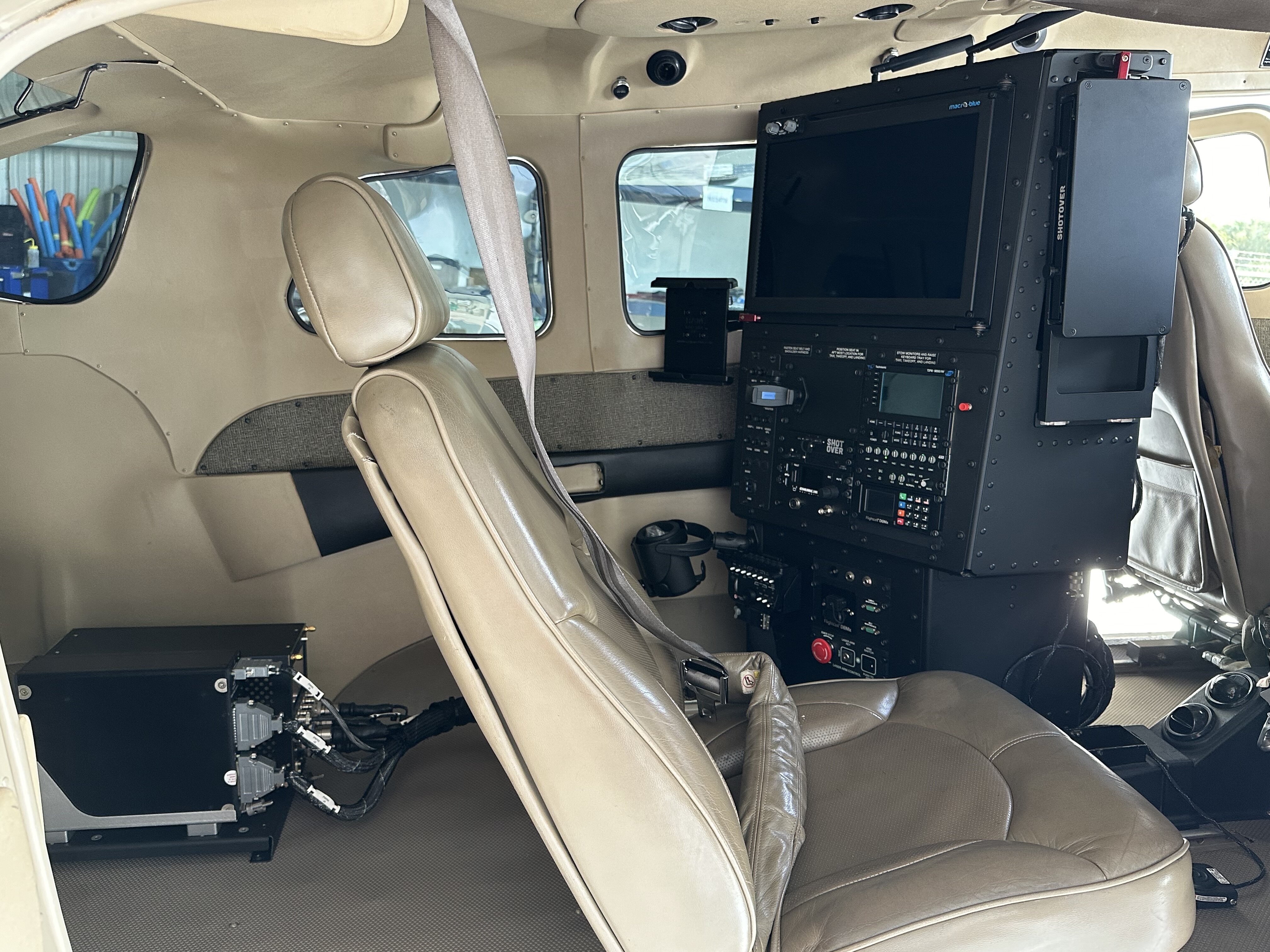 Cessna 206H Special Mission Console | SEAEROSPACE.COM