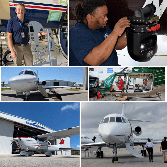 SEA Hangar Image Collage